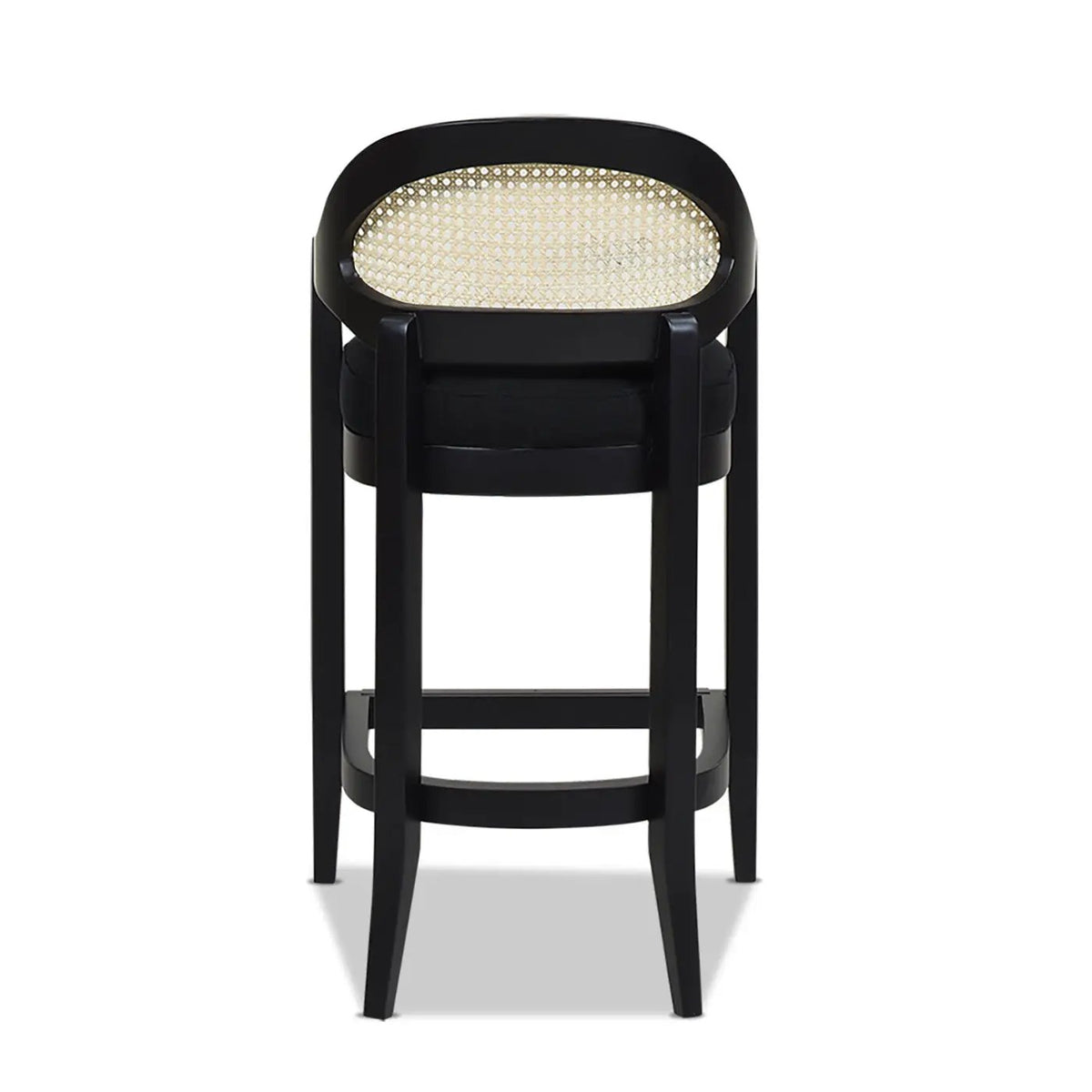Americana Counter Stool | Mid-Century Modern | Cane Back | Kiln-Dried Wood Frame