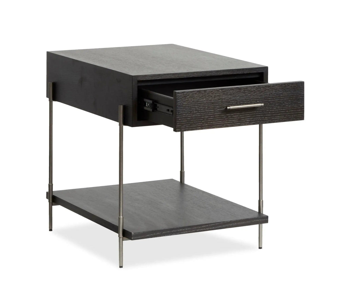 Spencer Table | 3 Pieces | Oak Veneer & Metal | Living Room