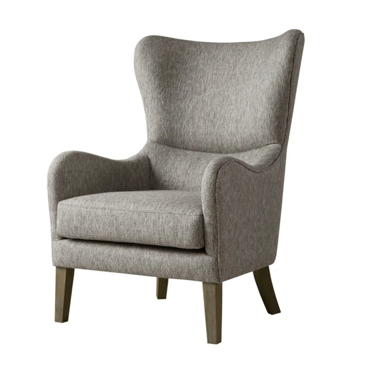 Arianna Swoop Wing Chair | Traditional Wing Back | Round Arms | High-Density Foam