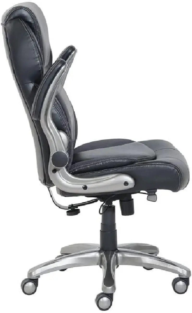 Ergonomic High Back Office Chair Black With Lumbar Support from PriceLows™
