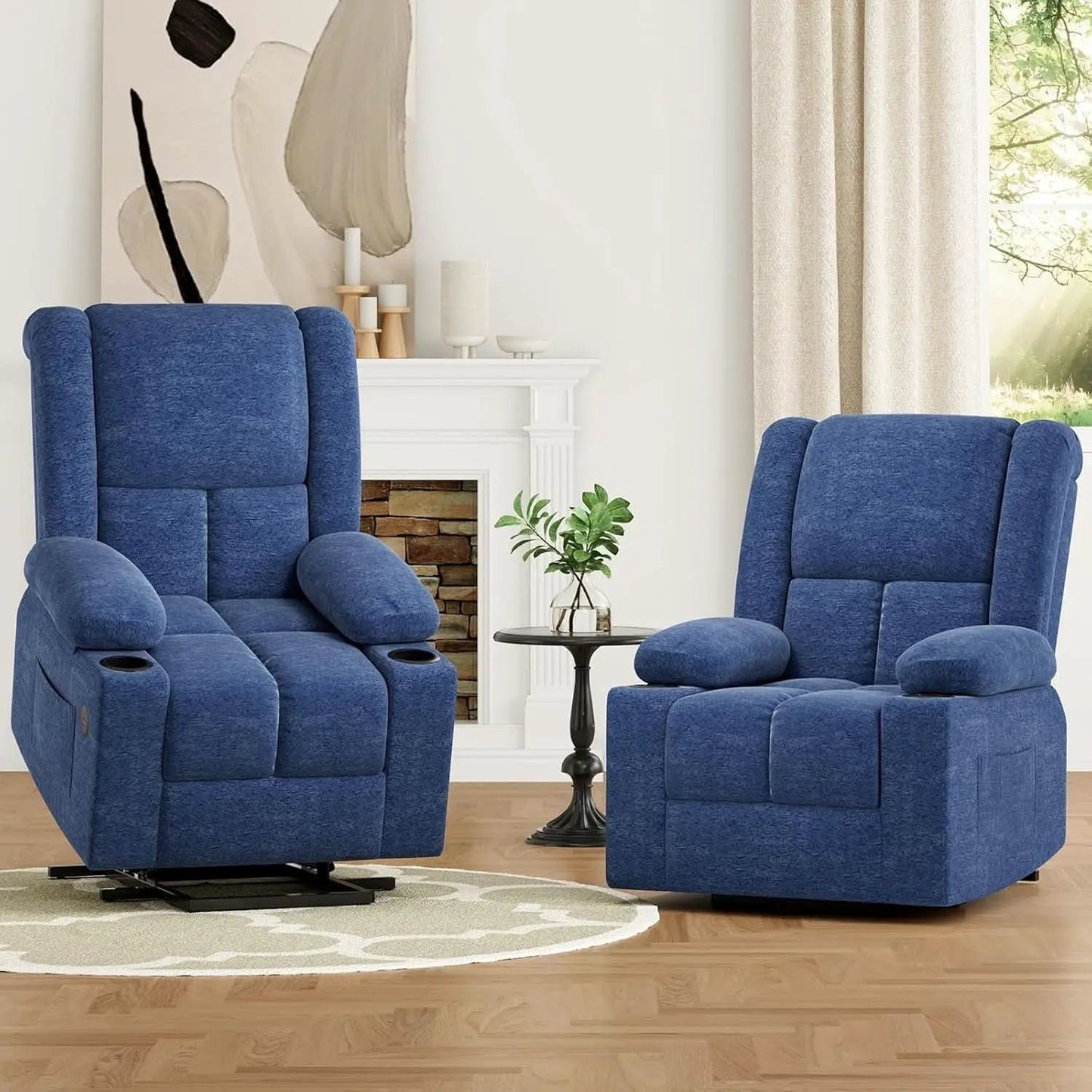 Power Lift Recliner Chair With Massage And USB Ports from PriceLows™