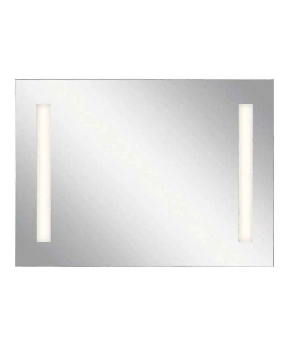 Bathroom Vanity Mirror | 4 Light LED Backlit | Bluetooth Soundbar | 36X26
