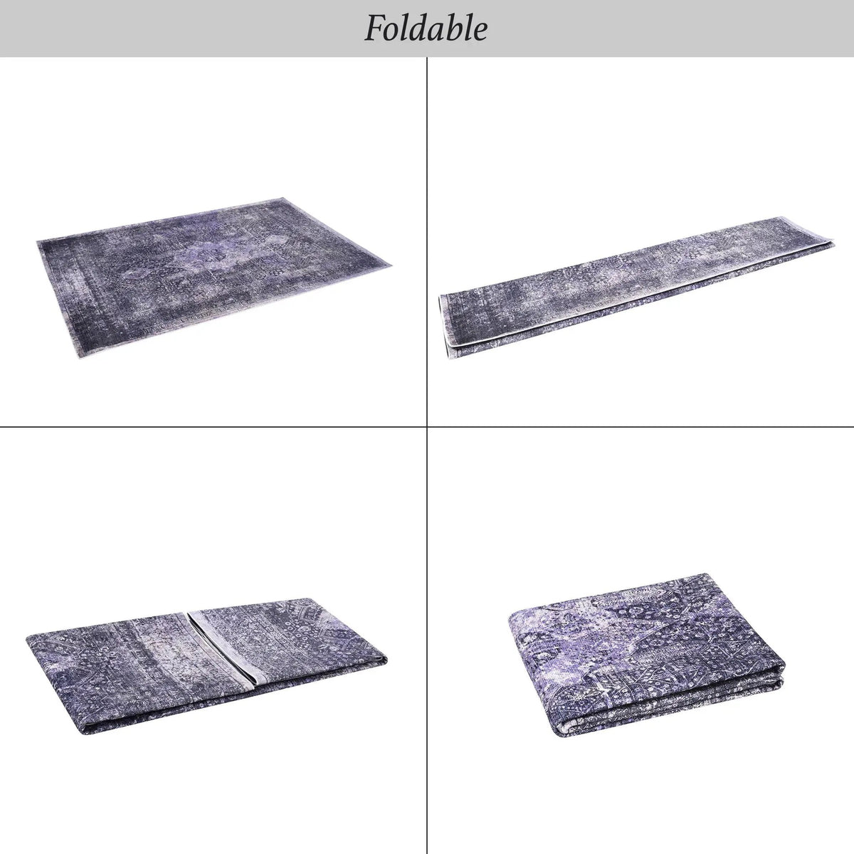 Maval Small Washable Area Rug | 36 x 24 Inch | Easy To Clean | Pet Friendly Design