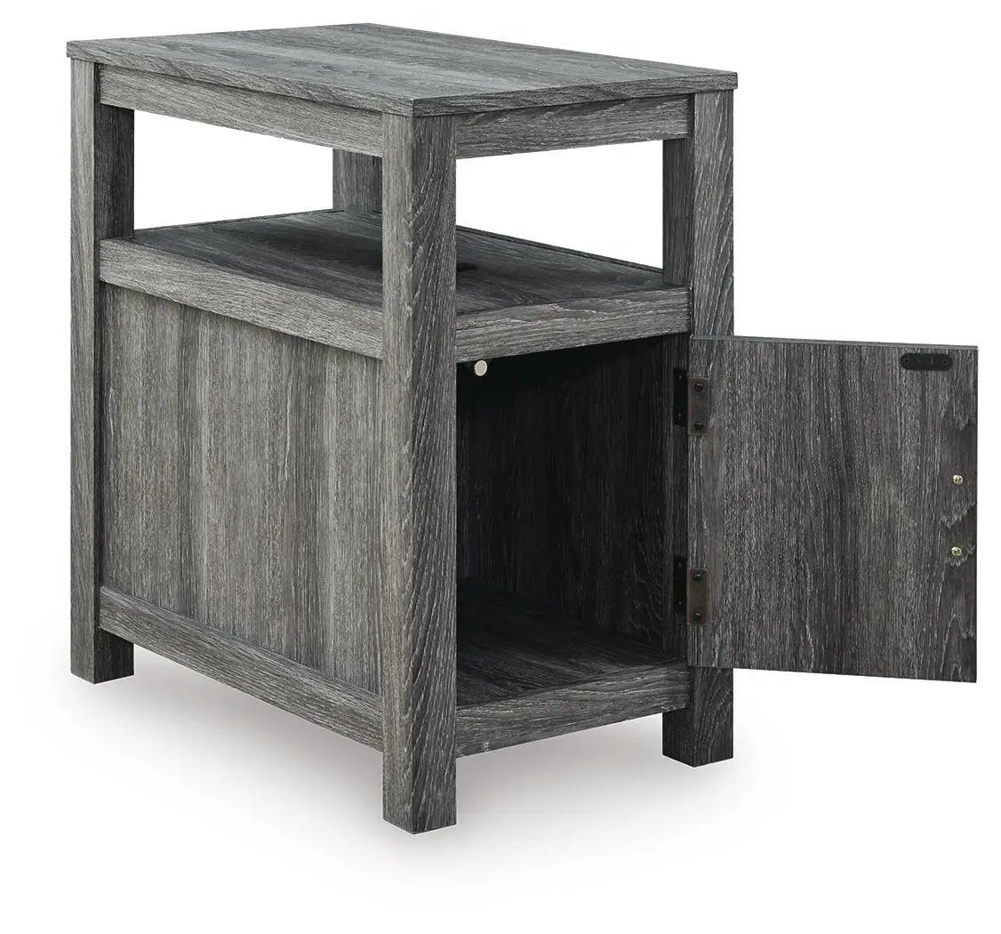 Fendenmore Chairside End Table | Storage Cabinet | Sofa-Side Function | Stylish Design
