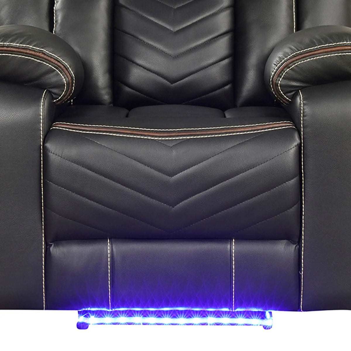 Power Recliner Chair | LED Lighting at Base | USB Charging Port