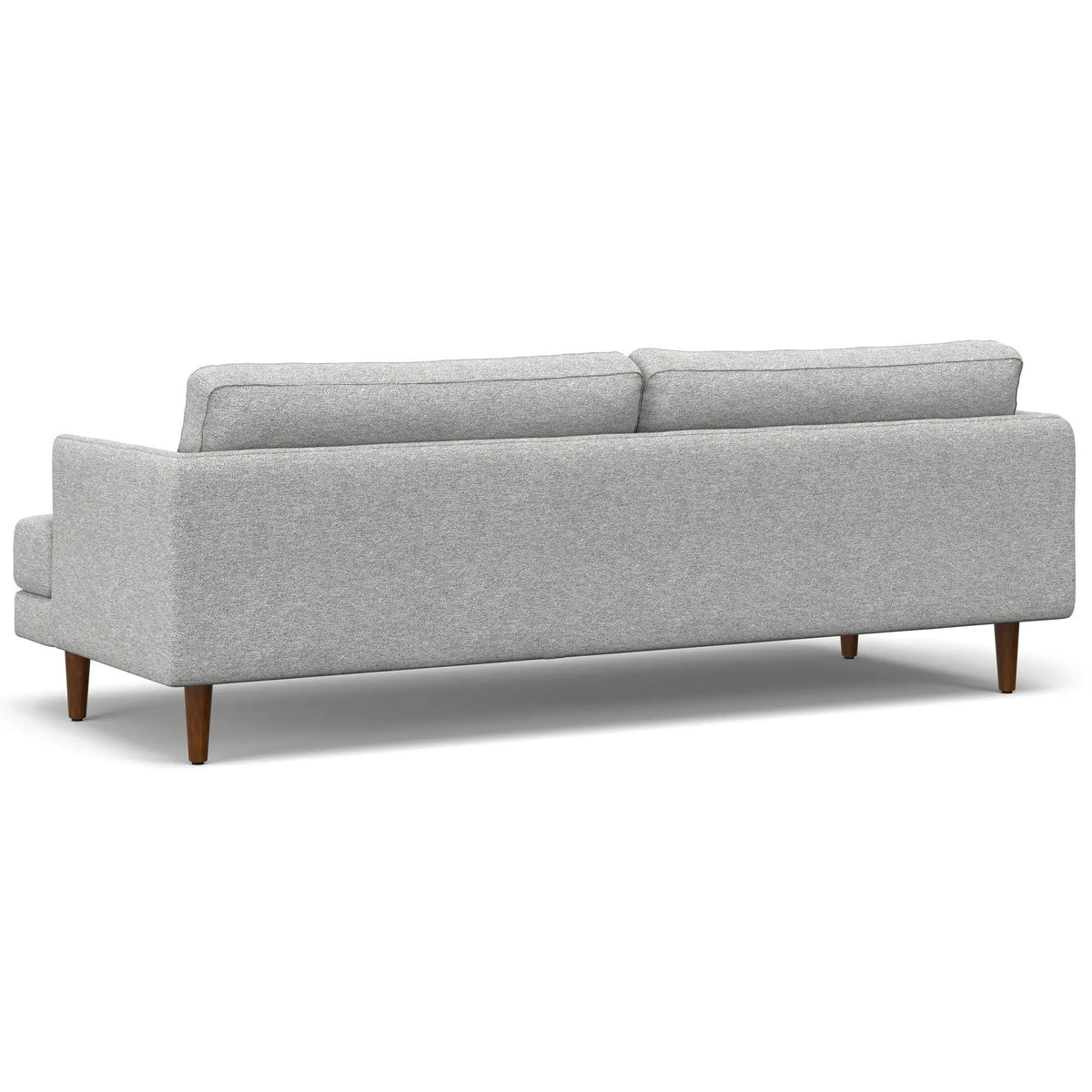 Livingston Upholstered Sofa | Genuine Aniline Leather | 7 Inch Thick Cushions | 76 Inch Length