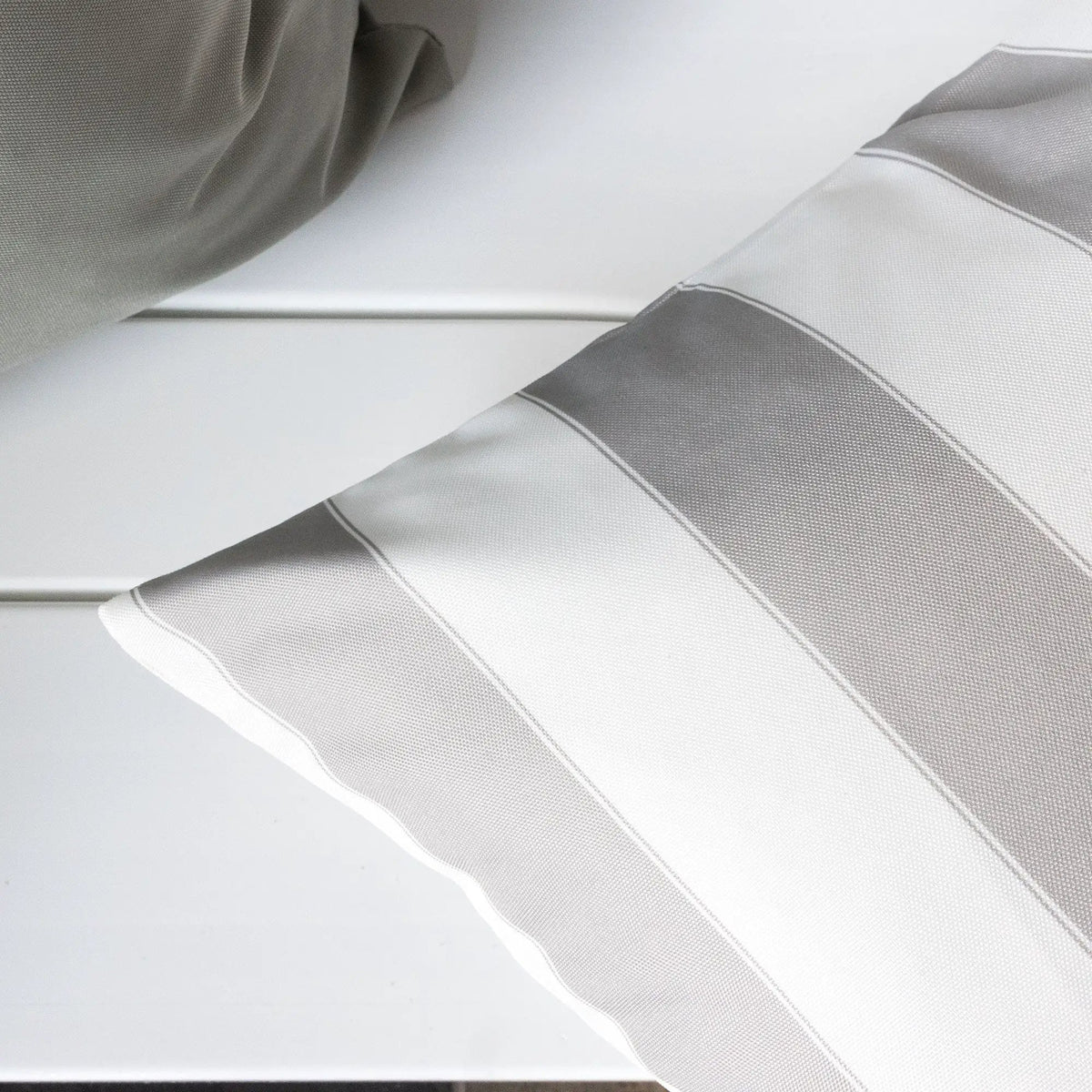 Horizon Stripe Pillow | Outdoor And Indoor Use | Water-Resistant Fabric | Removable Cover