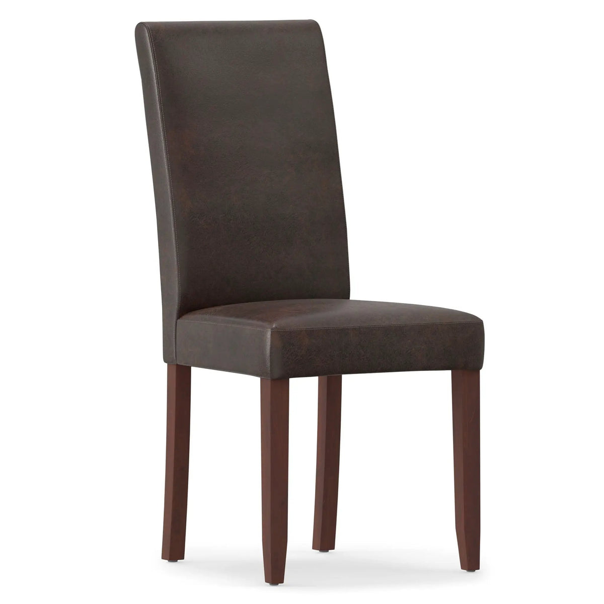 Acadian Parson Dining Chairs | Set Of 2 | Upholstered Seats | Solid And Engineered Wood