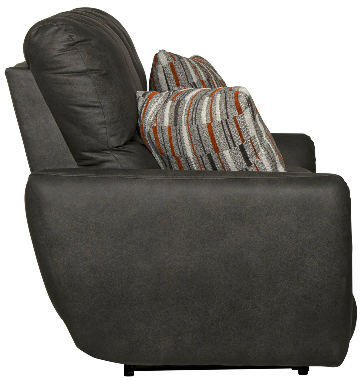 Dorian Reclining Loveseat | 4 Pieces | Faux Leather & Fabric | Living Room