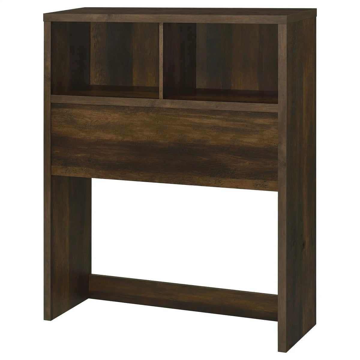 Westpark 49-inch Twin Bookcase Headboard Dark Pine | 39 x 11.5 x 48.5 in | Engineered Wood & Veneer | Home Office
