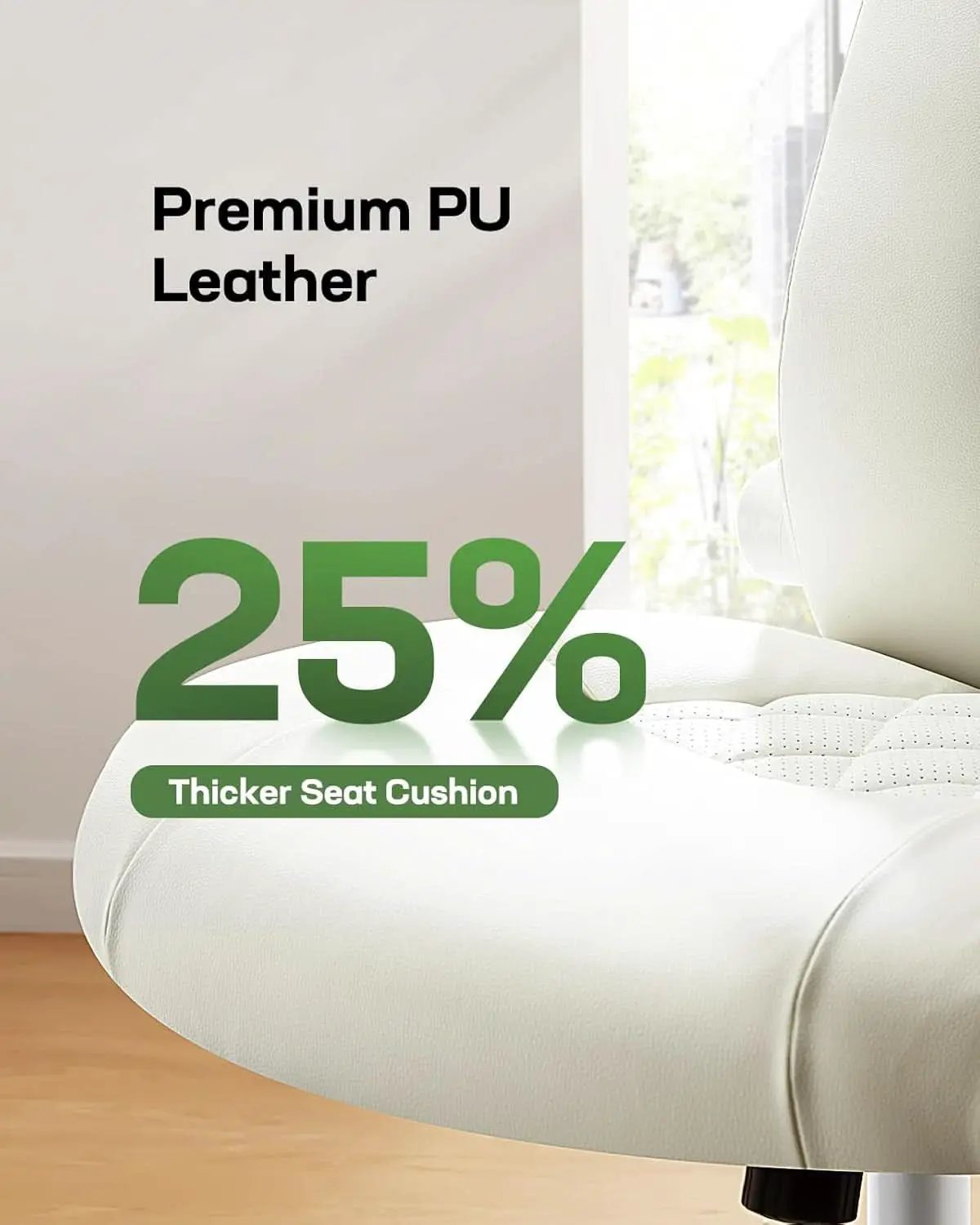 PU Leather Executive Office Chair With Flip Up Armrests from PriceLows™