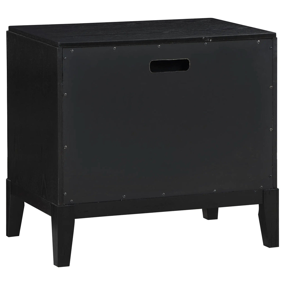 Brookmead 2-drawer Nightstand | 28.25 x 18 x 26.75 in | 2-Drawer | Black