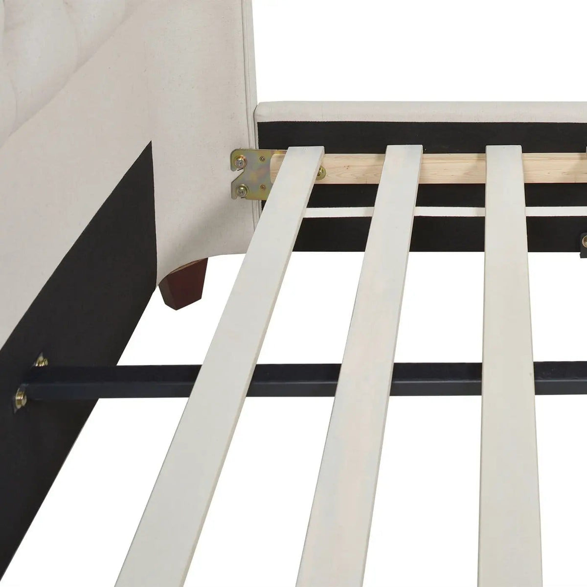 Manhattan Shelter King Platform Bed Frame | 81 x 85 x 51.5 in | Bedroom Furniture | Bedroom