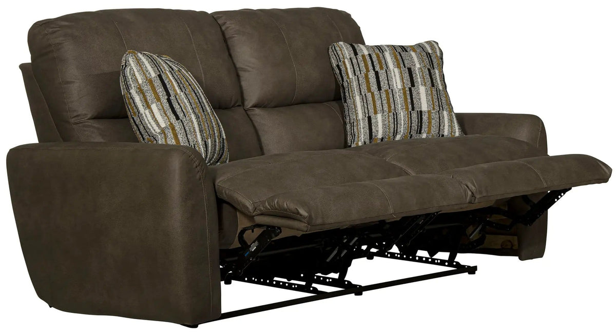 Dorian Reclining Loveseat | 4 Pieces | Faux Leather & Fabric | Living Room