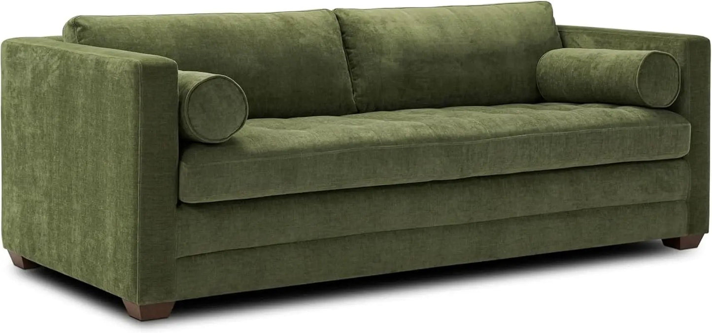EightyTwoInches Pull Out Sofa Bed With Hidden Mattress from PriceLows™