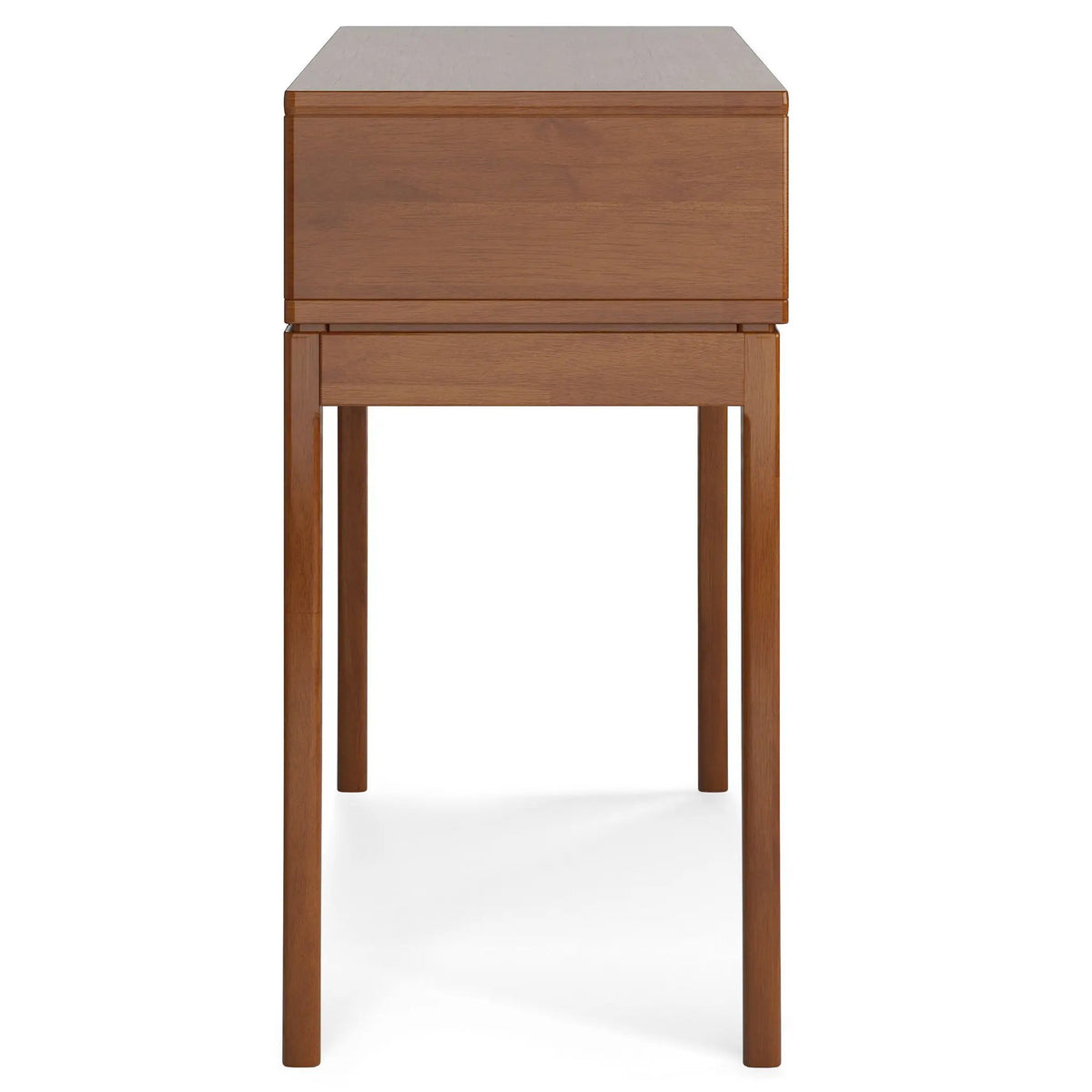Harper Handcrafted Console Sofa Table | 54 Inch Width | Solid Rubberwood Hardwood | Metal Drawer Glides