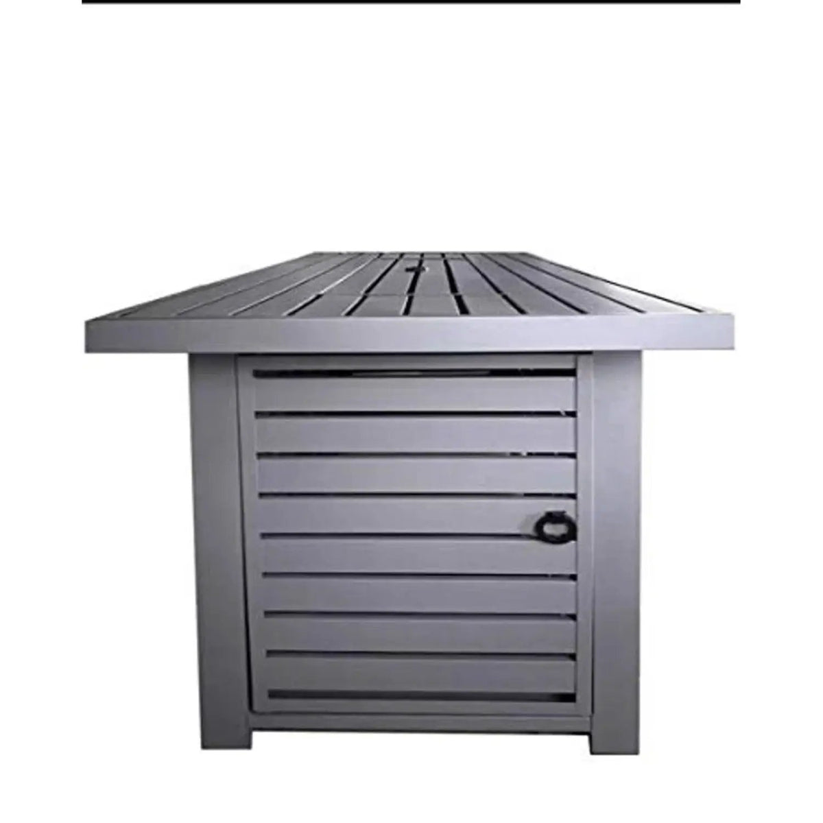 Rectangular Fire Pit Table | Propane Or Natural Gas | Adjustable Flame | Sturdy Exterior