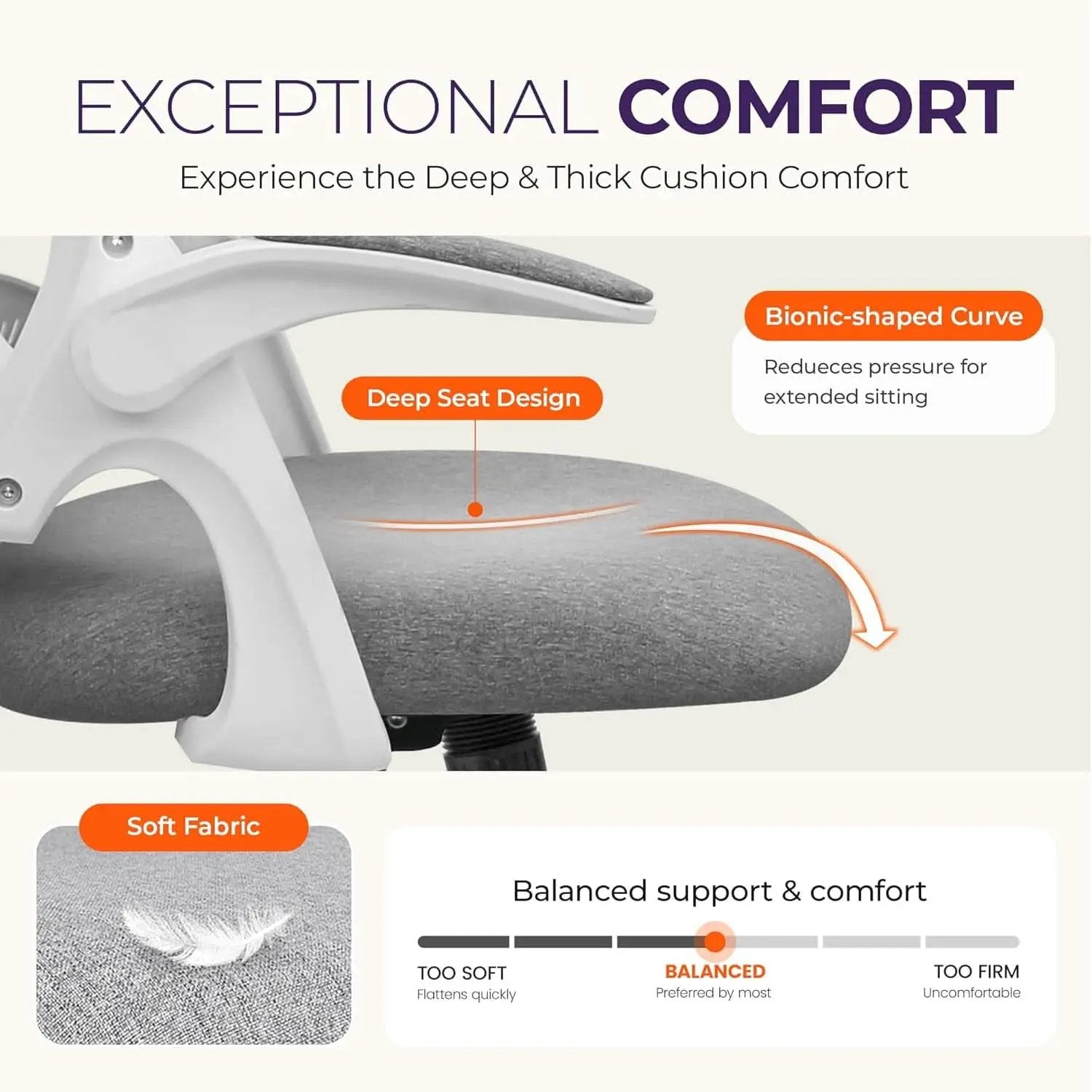 Ergonomic Gaming Chair With Lumbar Support And Adjustable Height from PriceLows™
