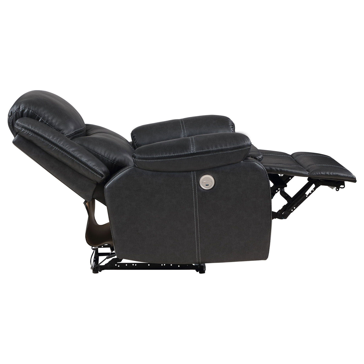 Salerno Power Recliner Chair With USB Charging | 2 Pieces | Fabric | Living Room