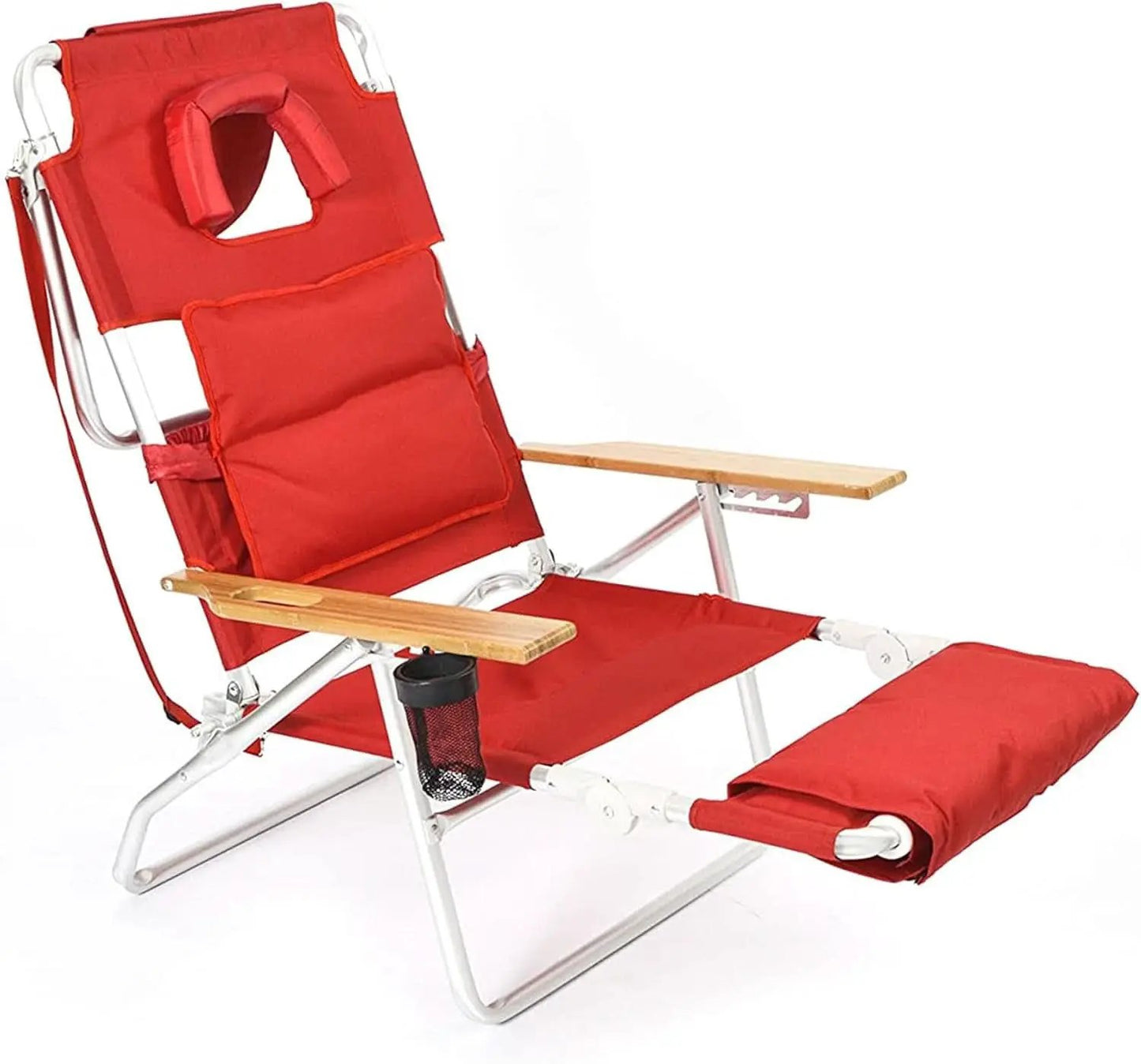 Deluxe Lightweight Reclining Lounge Chair with Footrest from PriceLows™