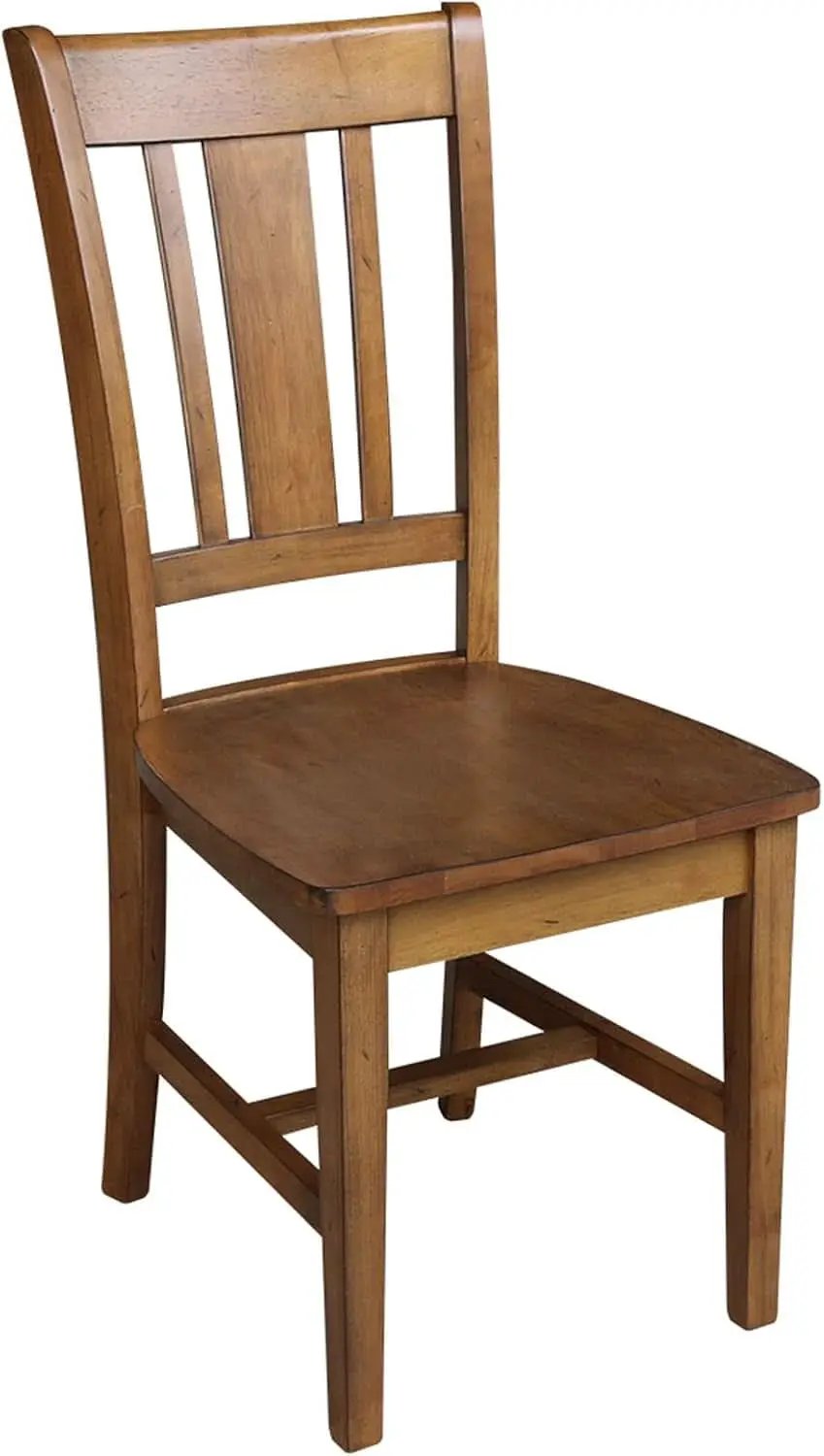 International Concepts San Remo Pecan Parawood Dining Chair from PriceLows™