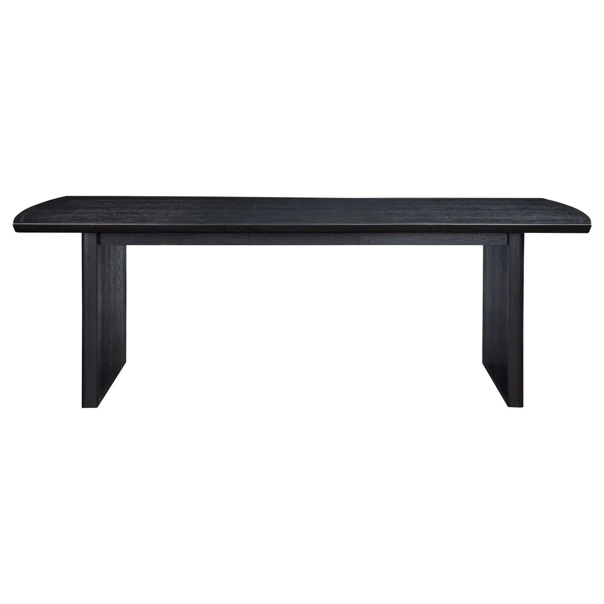 Brookmead 100-inch Extension Leaf Dining Table | 82 x 44 x 30.25 in | Wood | Black