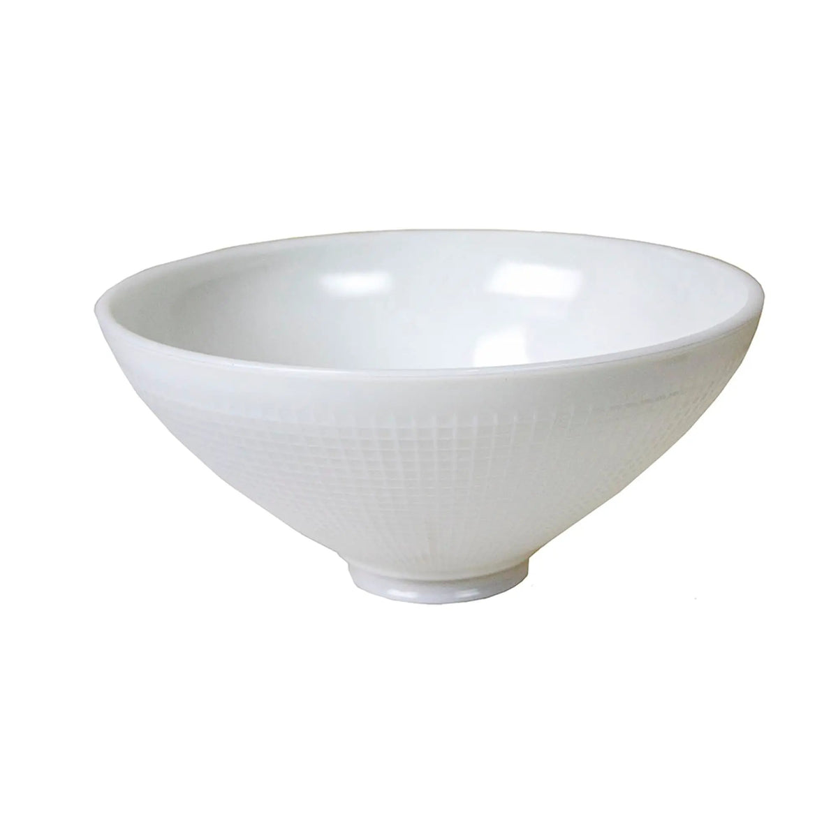 IES Reflector Lamp Shade | 10 Inch Diameter | Opal Glass | Universal Fit