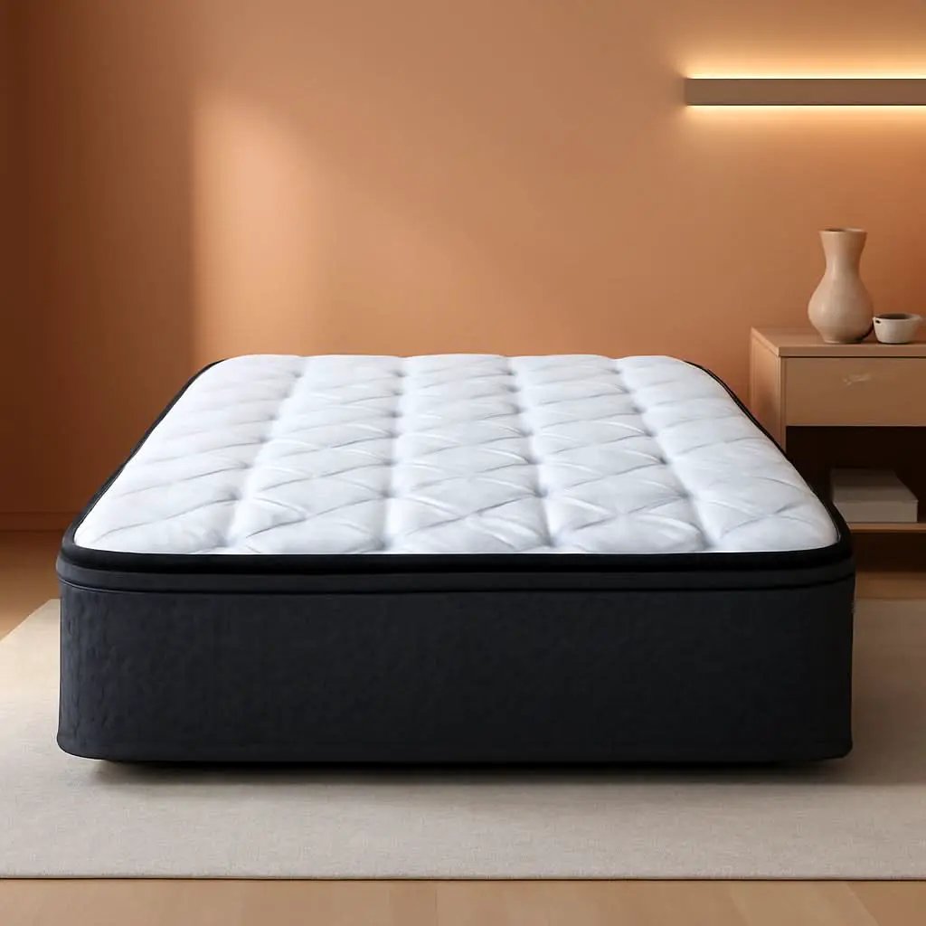Full-Size 10-Inch Hybrid Memory Foam Mattress Pressure-Relief from PriceLows™