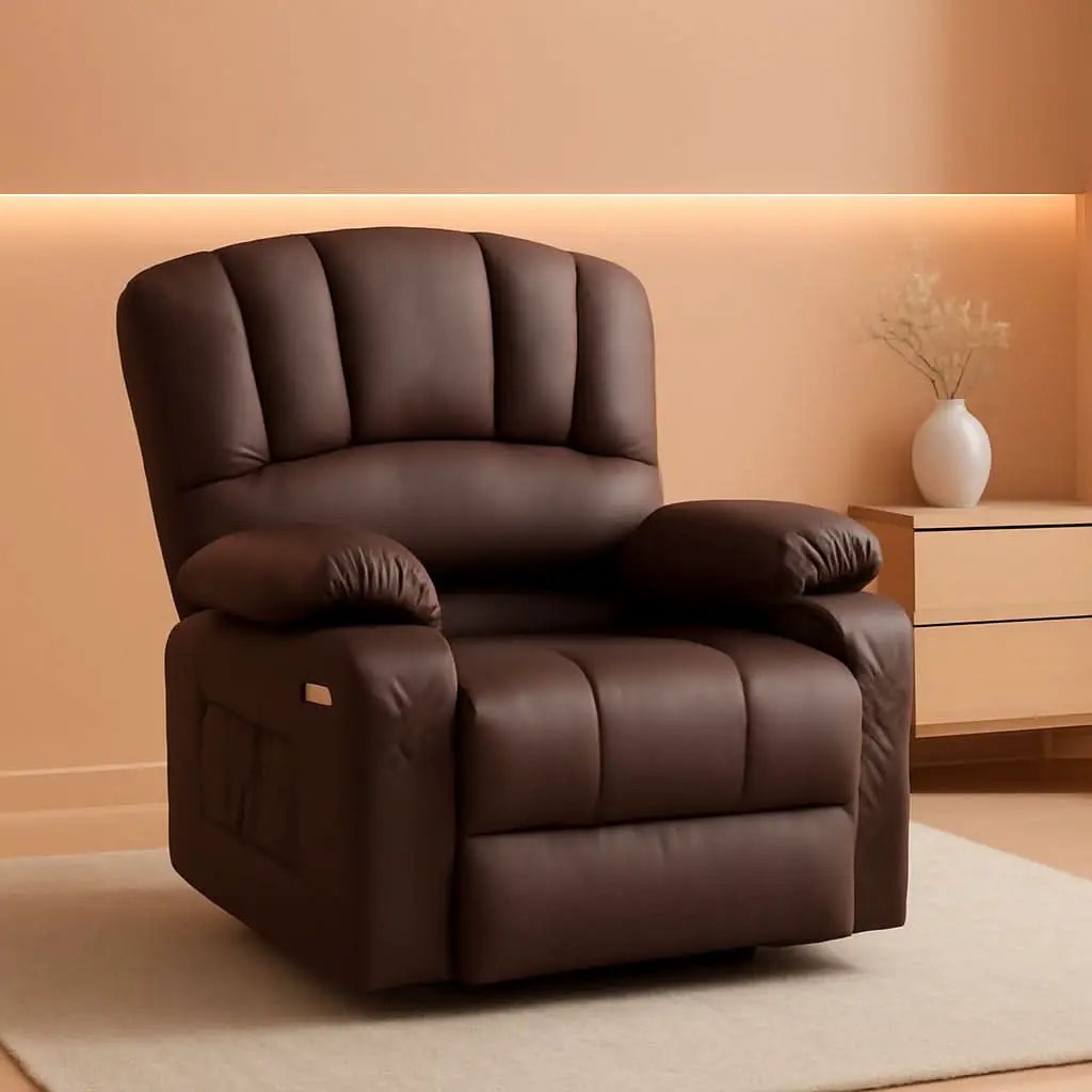 Electric Power Lift Recliner Chair With Massage Remote from PriceLows™