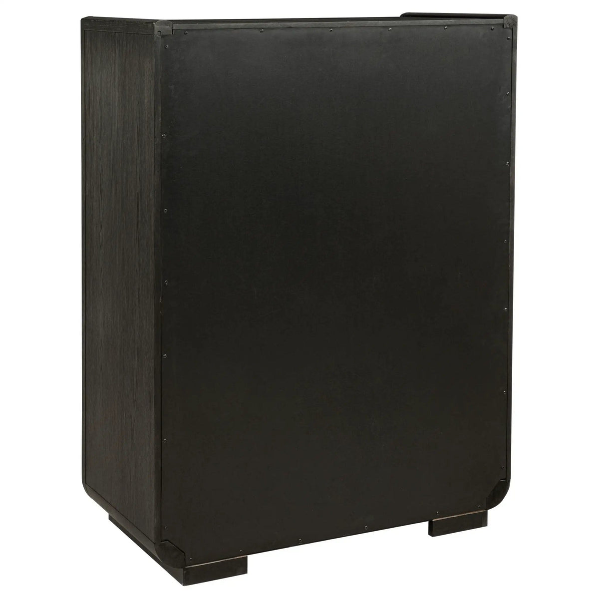 Leandro 5-drawer Bedroom Chest of Drawers Burnished | 40.25 x 19 x 52.75 in | 5-Drawer | Black