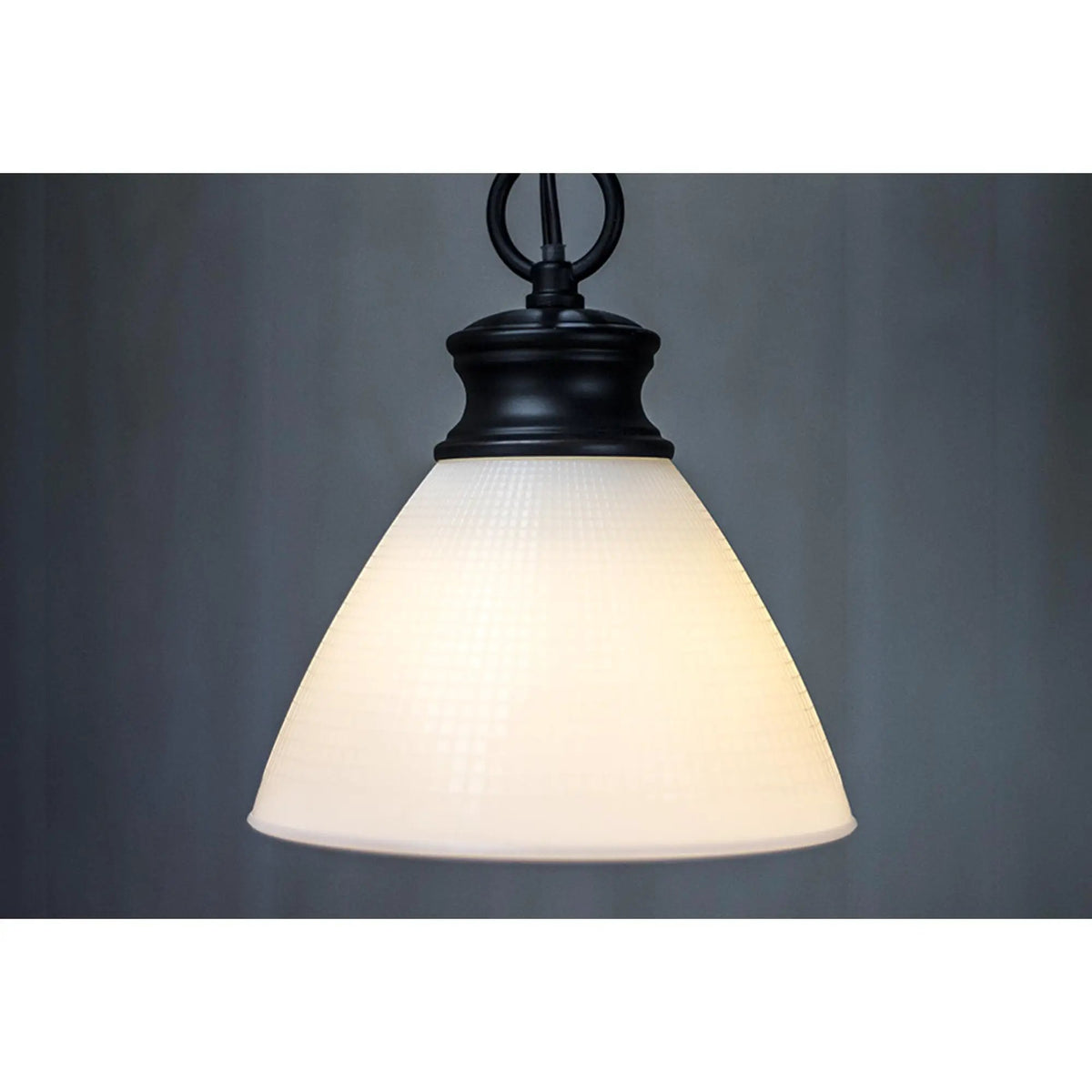 Ies Glass Lamp Shade | 6 Inch Diameter | Milky White | Stiffel Compatible