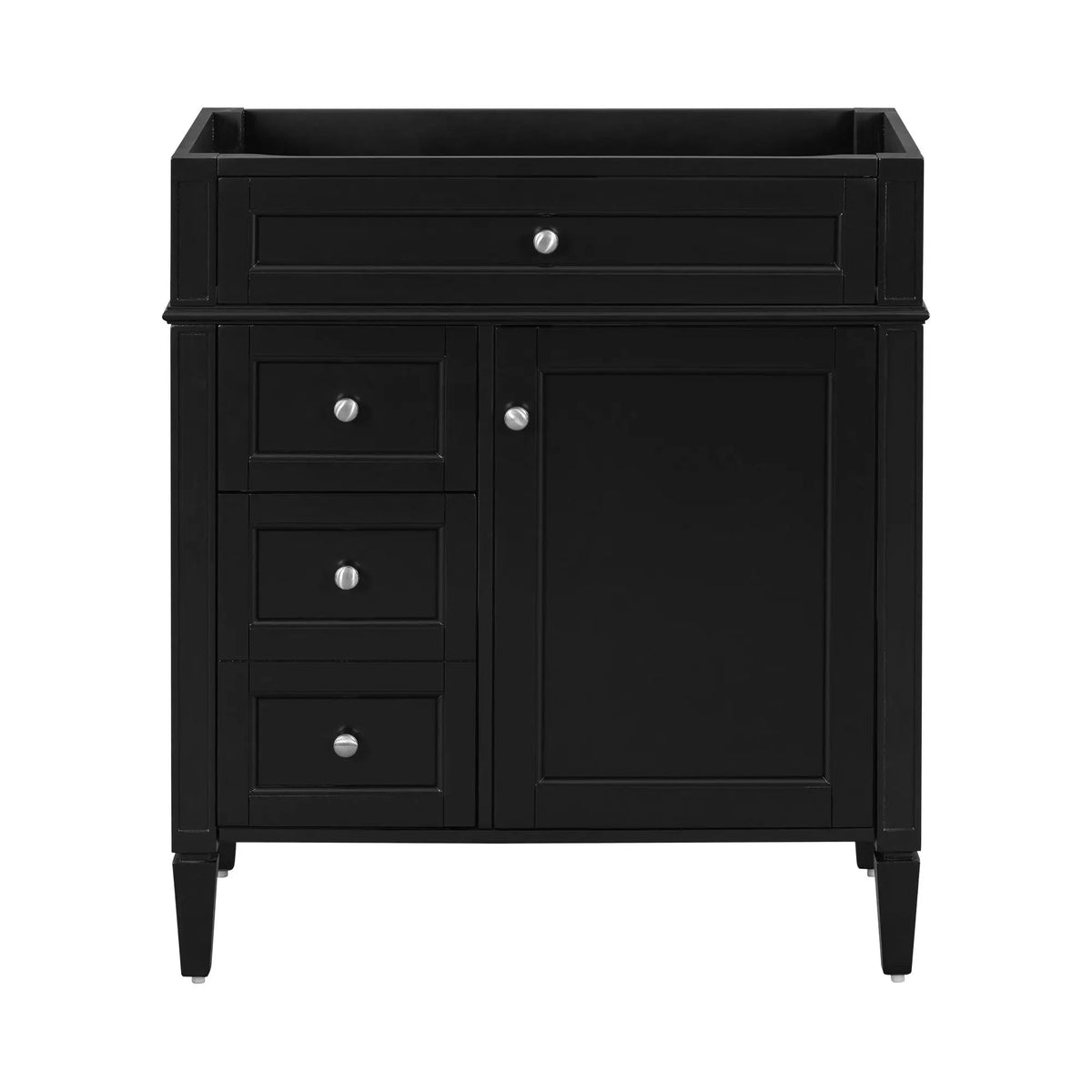 Bathroom Vanity | 3 Drawers | Blue Finish | Tip Out