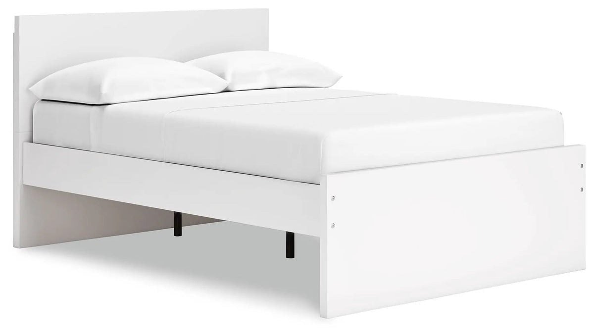 Onita Panel Platform Bed | Minimal Design | Ultra-Clean Lines | Easy-Elegant Solid Finish