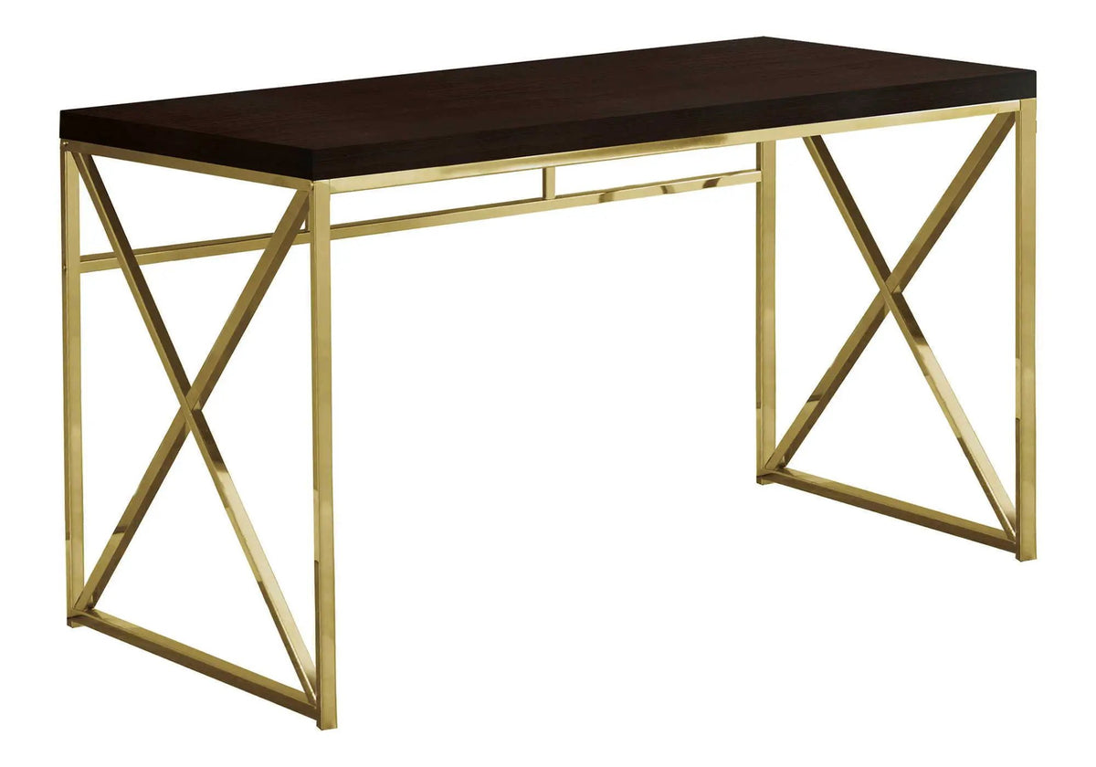 Laptop Computer Desk | 47.25 Inch Width | Thick Panel Tabletop | Space-Efficient Design