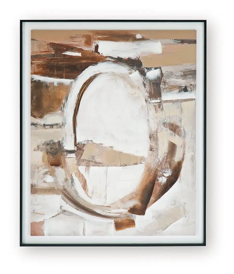 Bradlow Wall Art | 49.5 x 1.63 x 60 in | Home Furniture | Brown / White / Black
