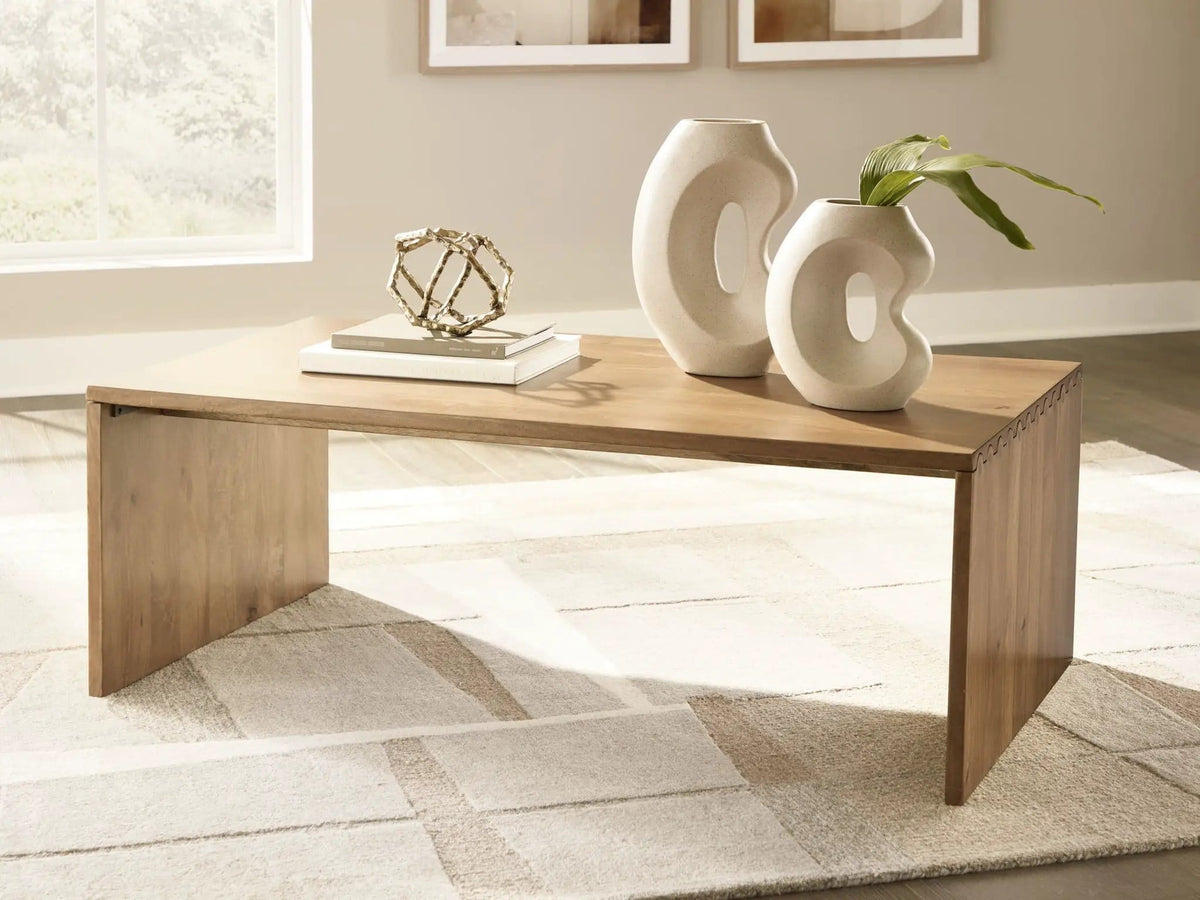Ella Grove Rectangular Table | 2 Pieces | Mango Wood | Home