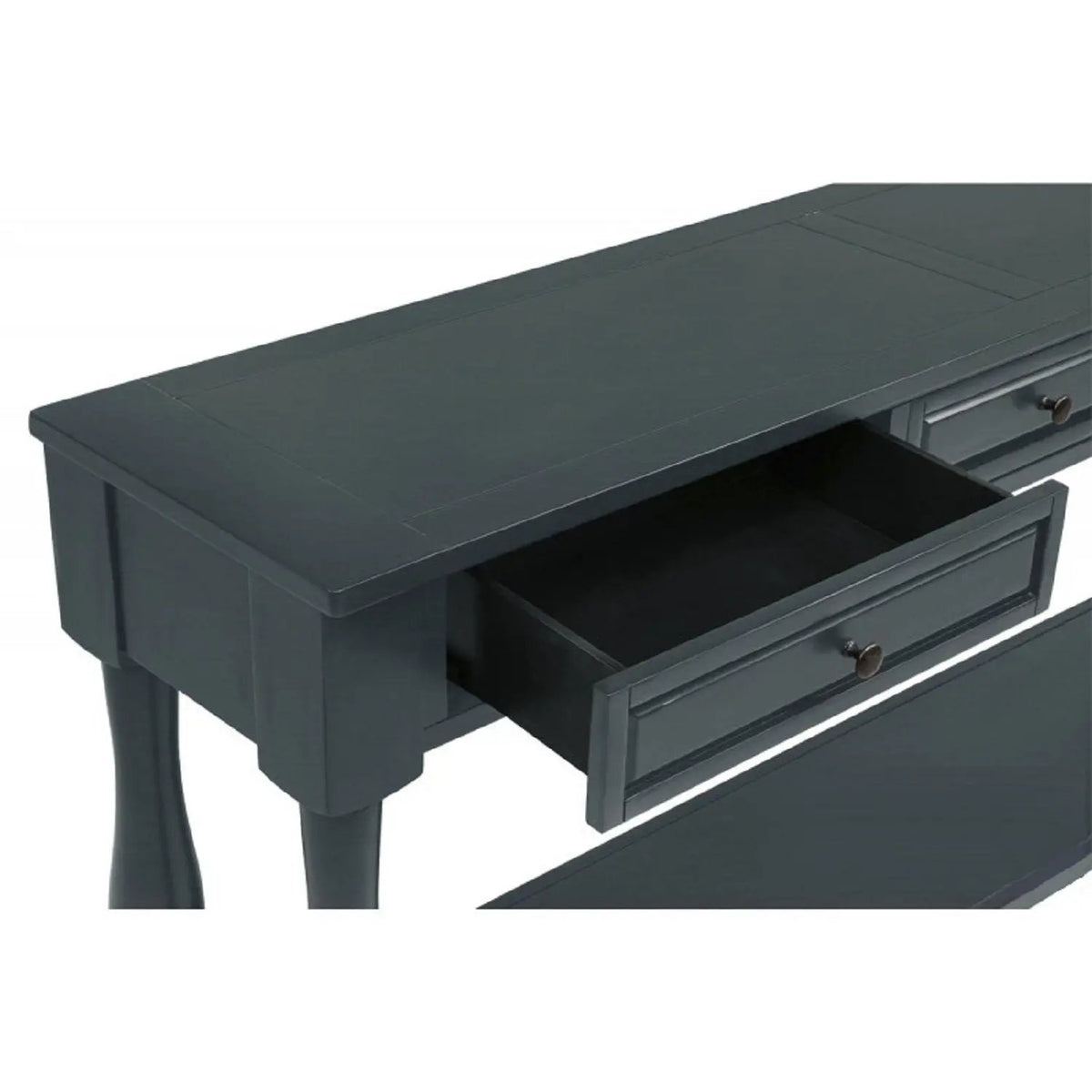 Console Table | Acacia Wood | 3 Drawers | Storage Shelf