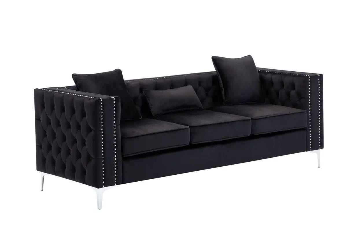 Lorreto Sofa | 34 x 86 x 30 in | Wood | Living Room