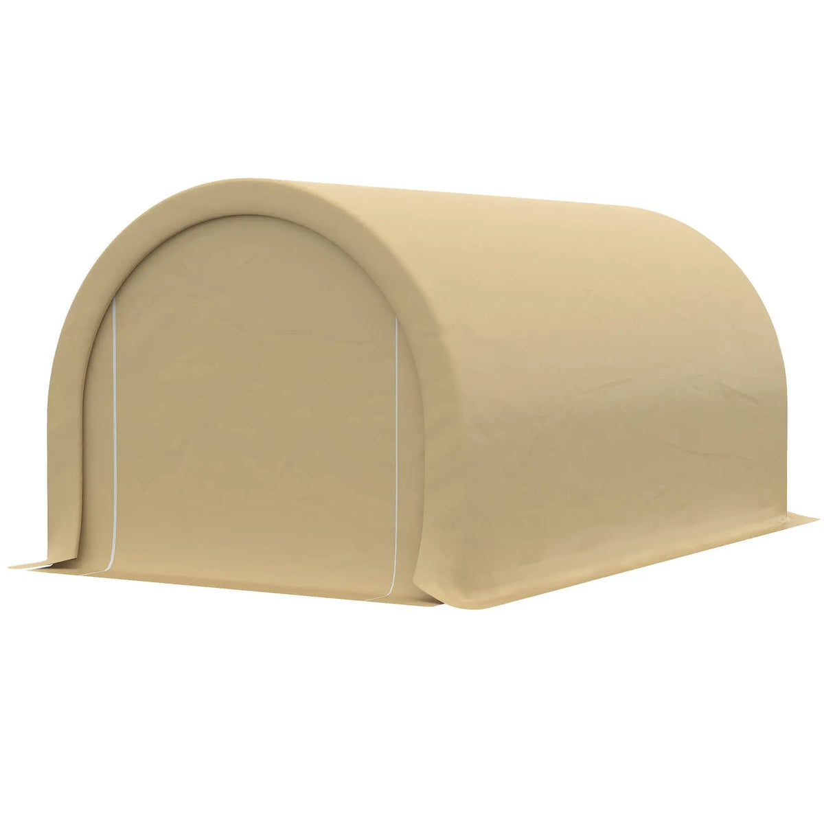 Outsunny Portable Carport | 10 x 16 Ft | Heavy Duty Storage Tent | Large Zippered Door