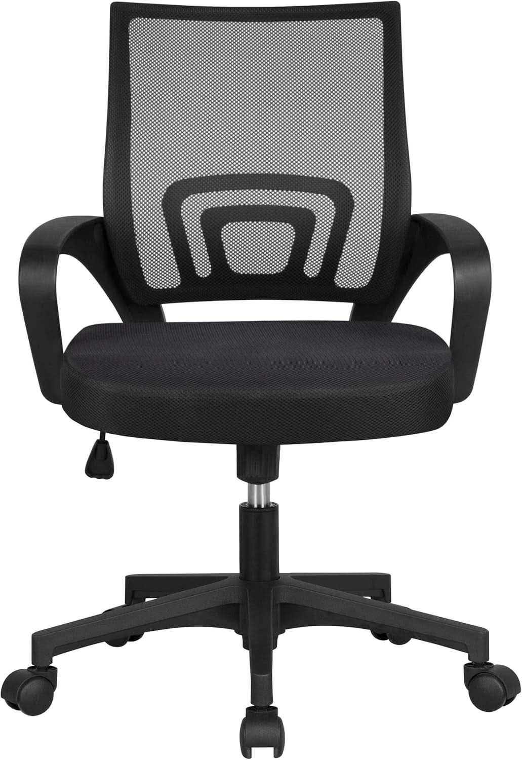Modern Desk Drawer Shelves And Ergonomic Mesh Chair Set from PriceLows™