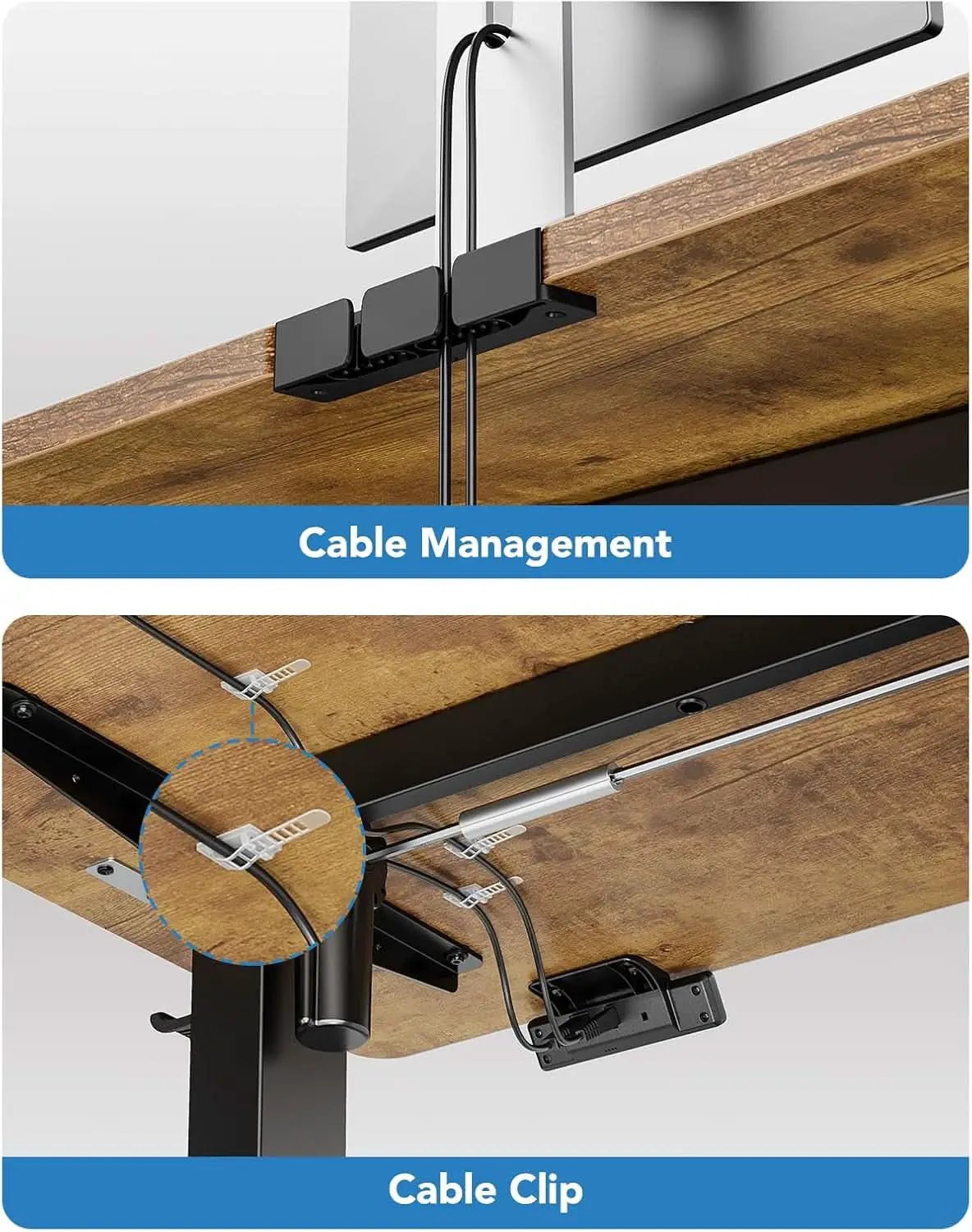 48x24 Inch Electric Standing Desk With Adjustable Height from PriceLows™