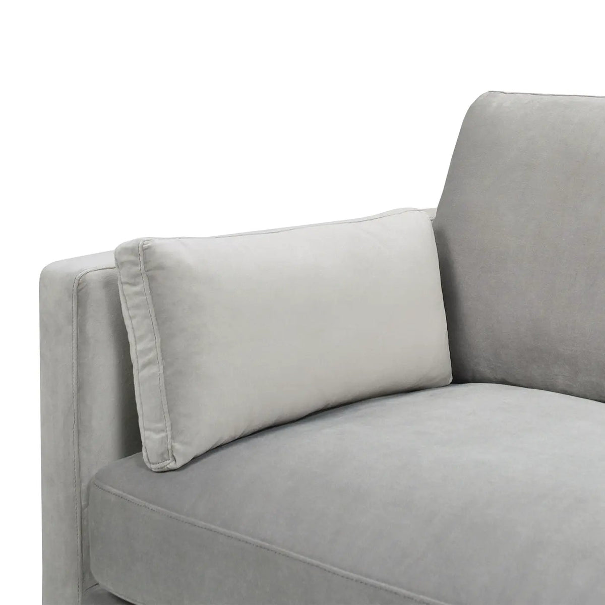 Knox Modern Farmhouse Sofa | Feather-Down Wrapped Cushions | Reversible Cushions | 84 Inch Length