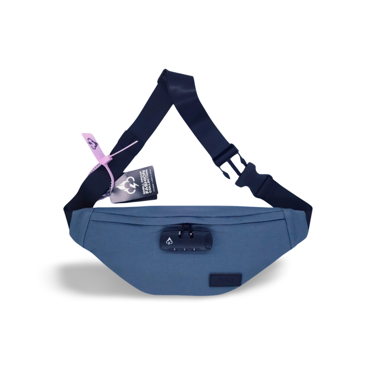 Fanny Pack | Smell Proof Liner | Dual Wear Waist To Crossbody | Hidden Lock