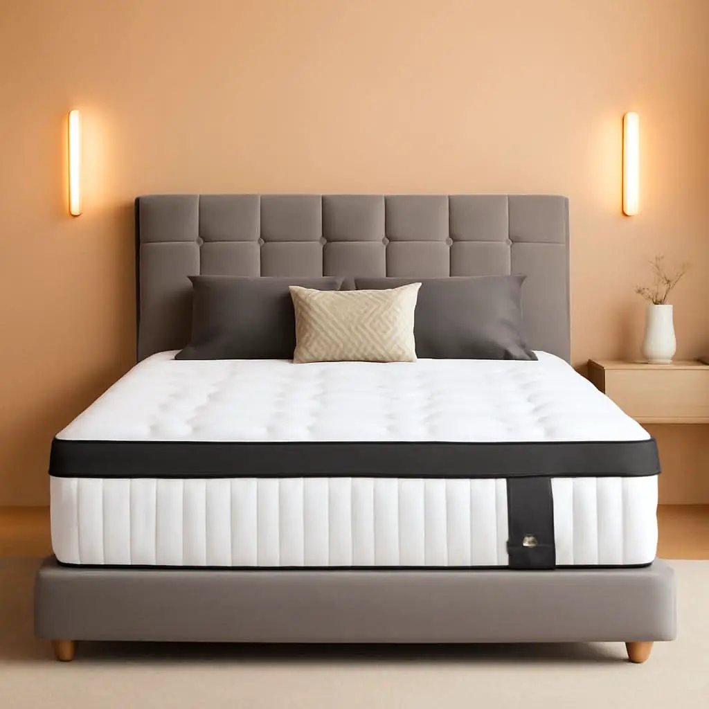 King Size Mattress With Pocket Springs Temperature Regulated from PriceLows™