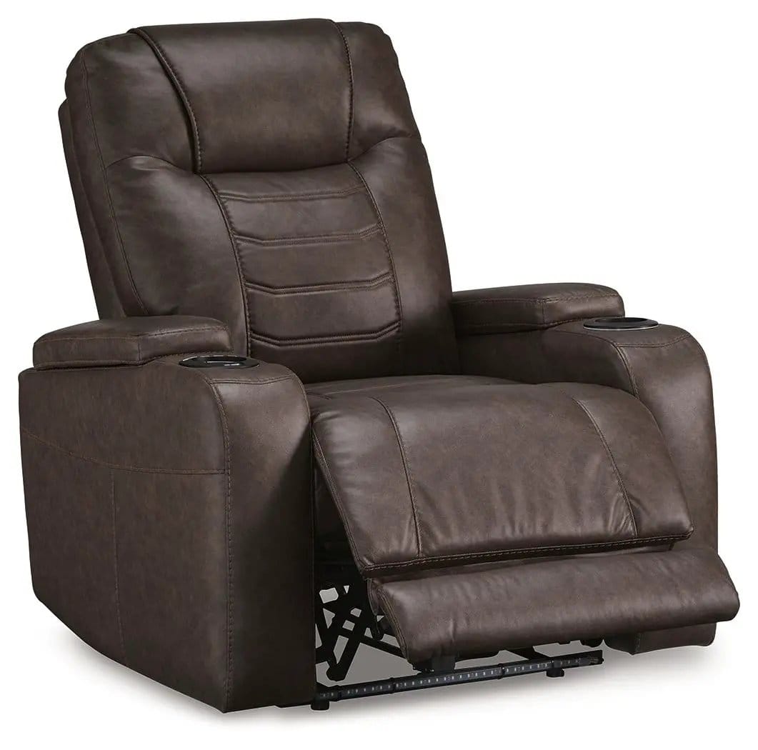 Schooner Rocks Power Recliner / Adj Headrest Reclining Chair | 2 Pieces | Living Room Furniture | Living Room
