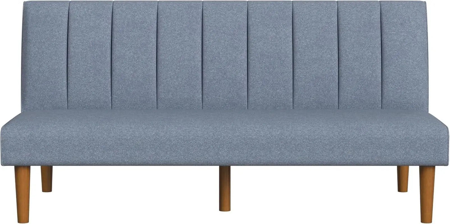 Beige Convertible Futon Sofa Bed For Living Room Use from PriceLows™