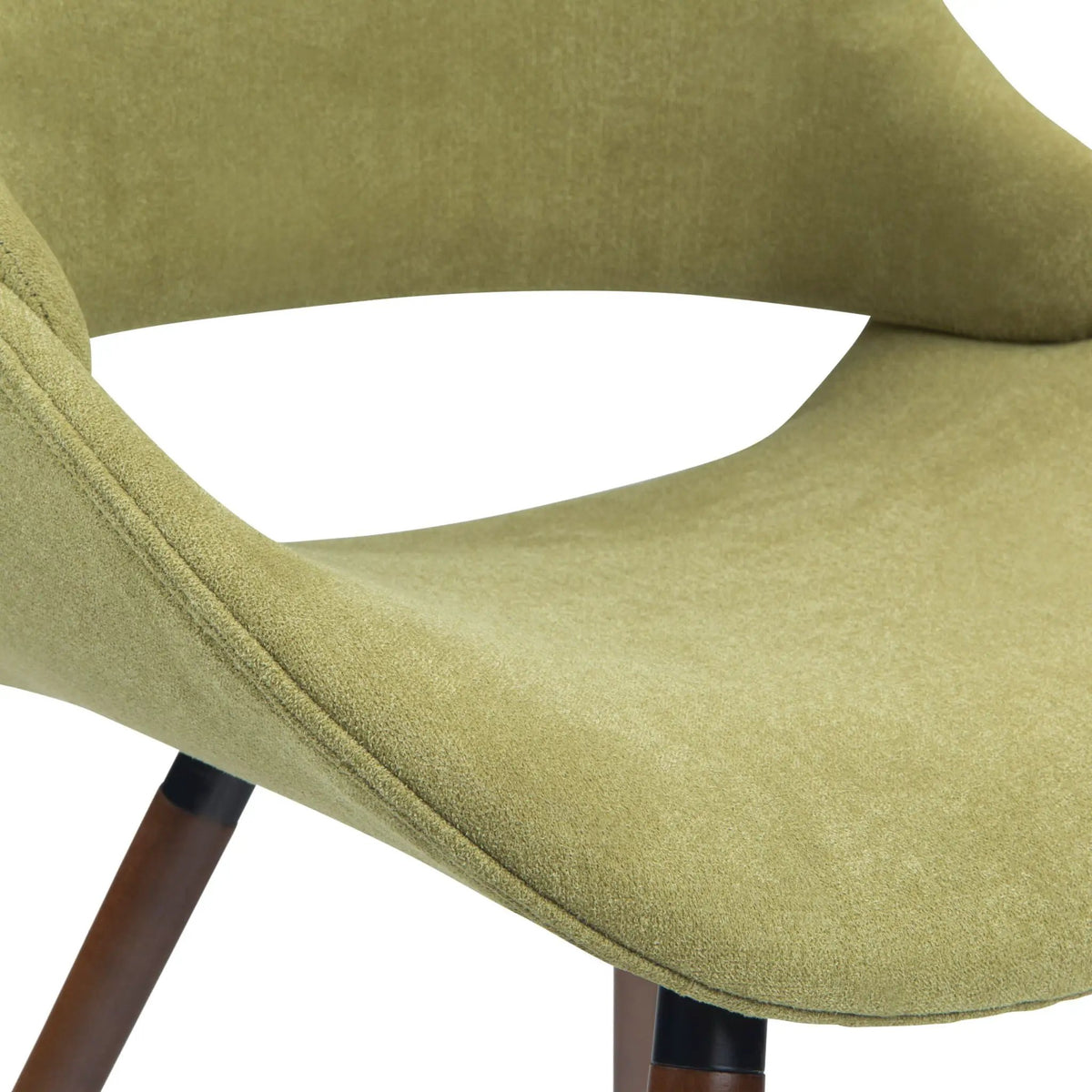 Malden Upholstered Bentwood Dining Chair | Mid Century Modern | Solid And Engineered Wood | High Density Foam