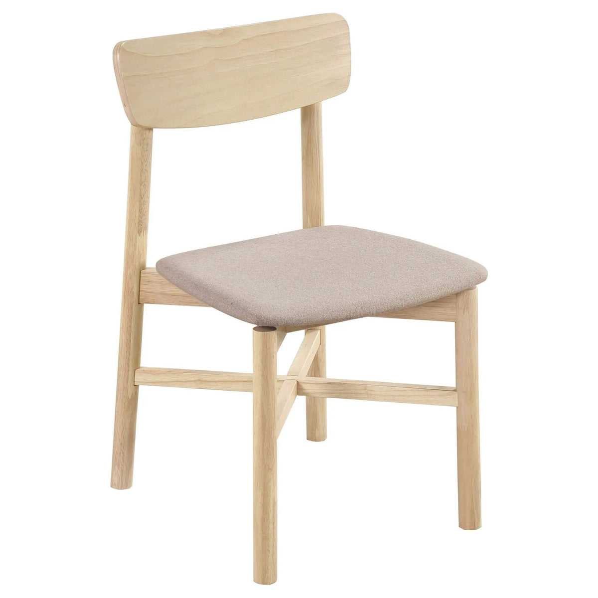 Parkridge Dining Side Chair White Washed (Set of 2) | 18.75 x 20.75 x 31.5 in | Engineered Wood | Dining Room