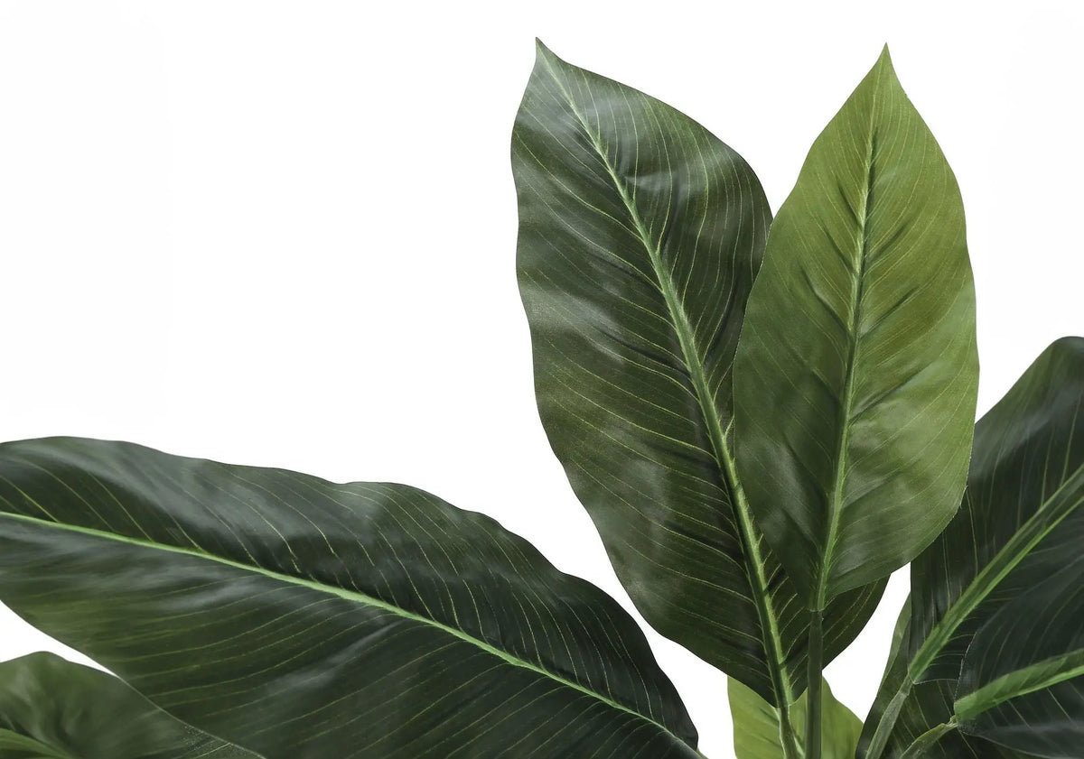 42 Inch Artificial Evergreen Tree | 22 Real Touch Leaves | Indoor Faux Floor Plant | Potted