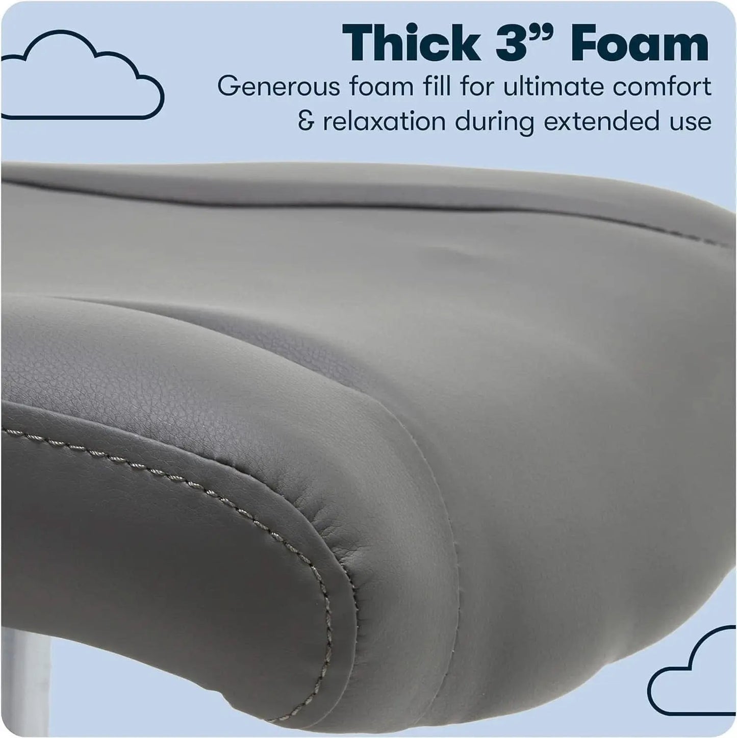 Gray Armless Desk Chair With Wheels And Breathable Mesh from PriceLows™
